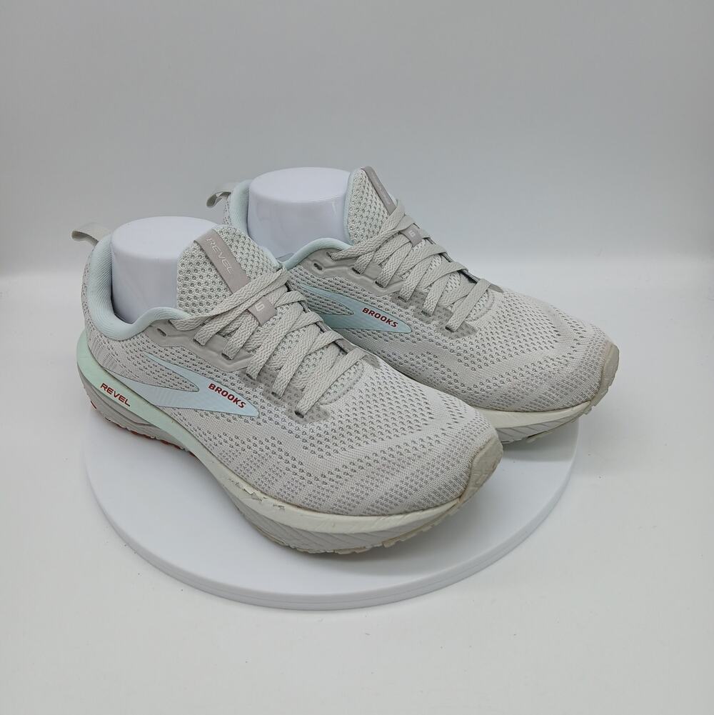 Brooks Revel 6 Running Sneakers Shoes Athletic 1203861B459 Gray Women's SZ 8.5